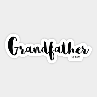 Grandfather Pregnancy Announcement Sticker